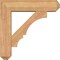 Ekena Millwork Balboa Craftsman Smooth Bracket w/ Offset Brace, Western Red Cedar, 7 1/2"W x 30"D x 30"H BKT0806X30X30BOA04SWR - alternate 4